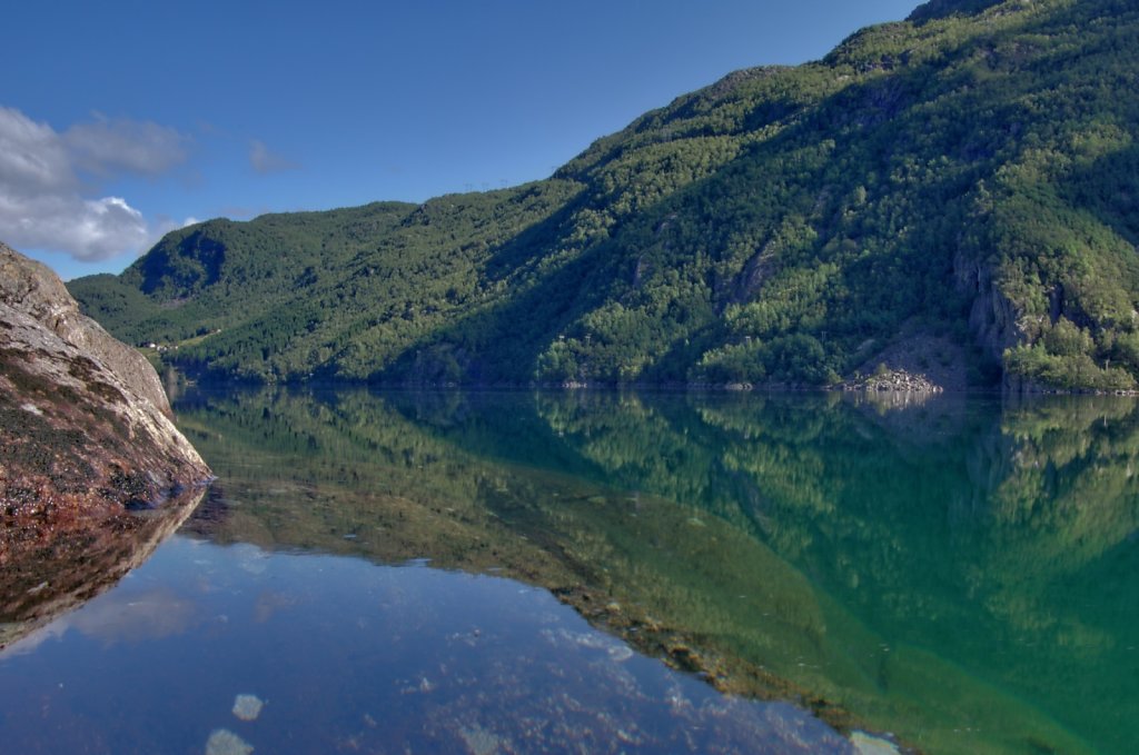 (Fast) im Fjord ...