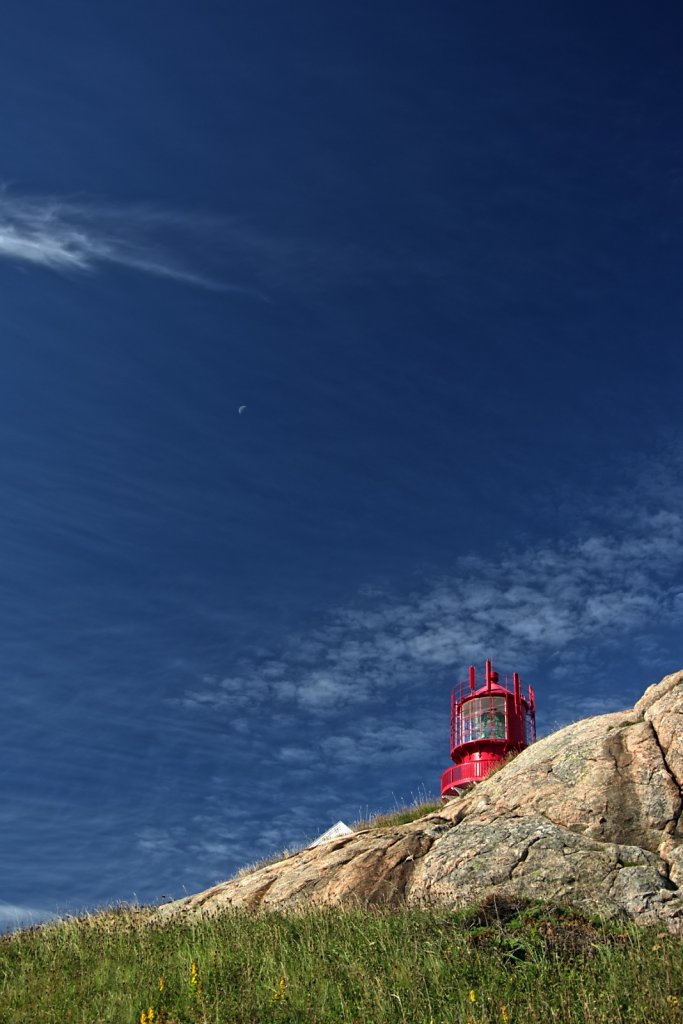 Leuchtturm und Mond ...