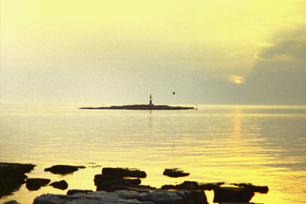 Insel mit Seezeichen