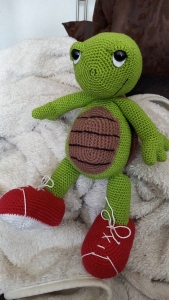 Schildkröten-Amigurumi