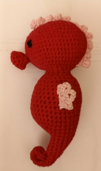 Seepferdchen-Amigurumi